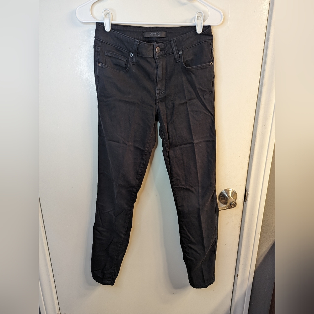 Genetic Los Angeles Daphne Black Skinny Jeans